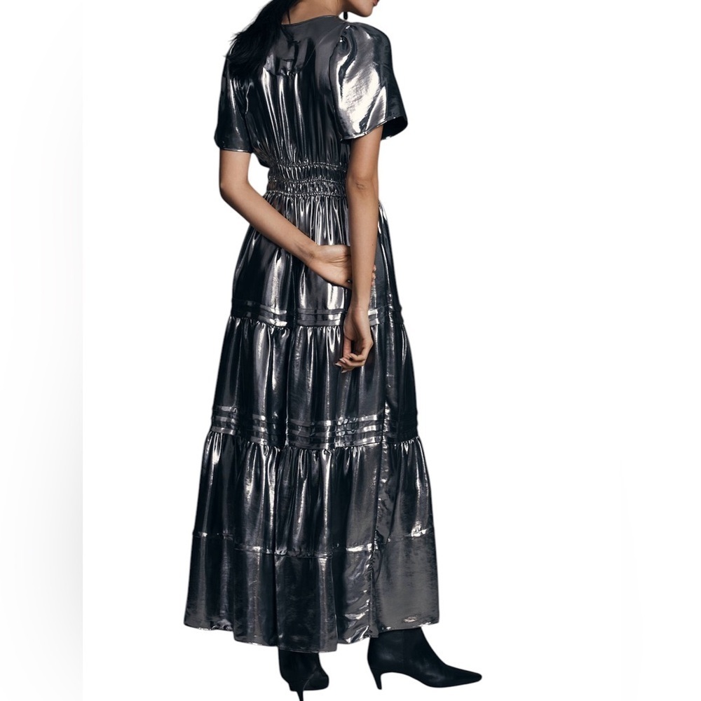 Anthropologie “Somerset Maxi Dress Metallic Edition" - Picture 2 of 3